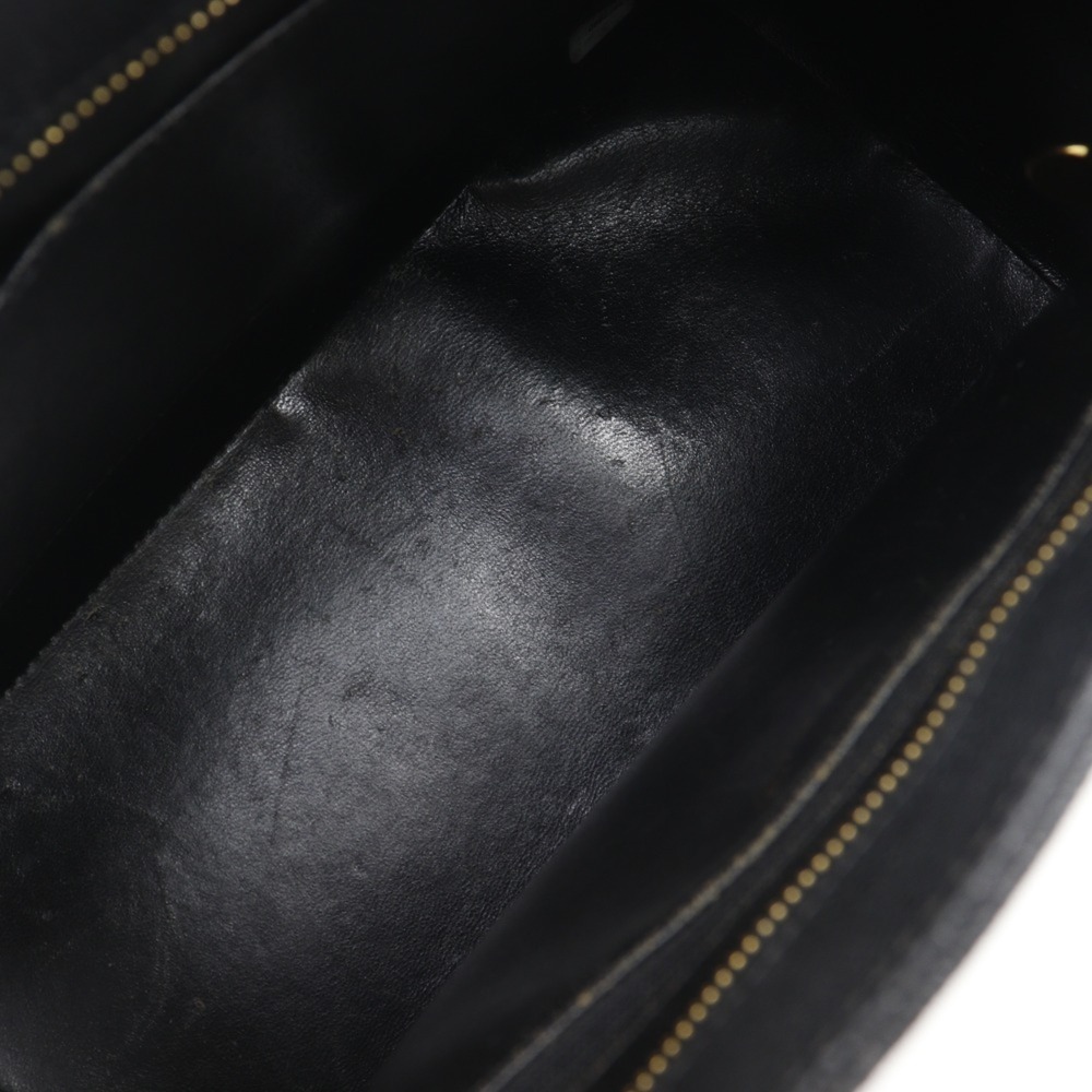 CHANEL Black Caviar Leather Logo Tote Bag - Picture 6 of 14